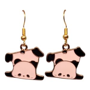Cute Panda Drop Earrings